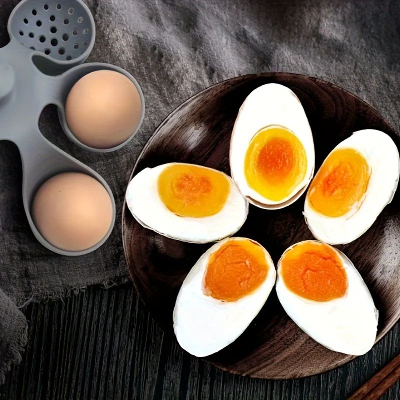 Silicone Egg Cooker Holder For Steaming 4 Or 6 Eggs 12