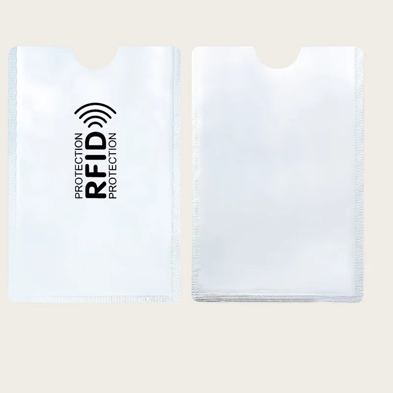 10PCS RFID Blocking Card Sleeves Anti Theft Credit Card Protectors 6