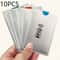 10PCS RFID Blocking Card Sleeves Anti Theft Credit Card Protectors 7