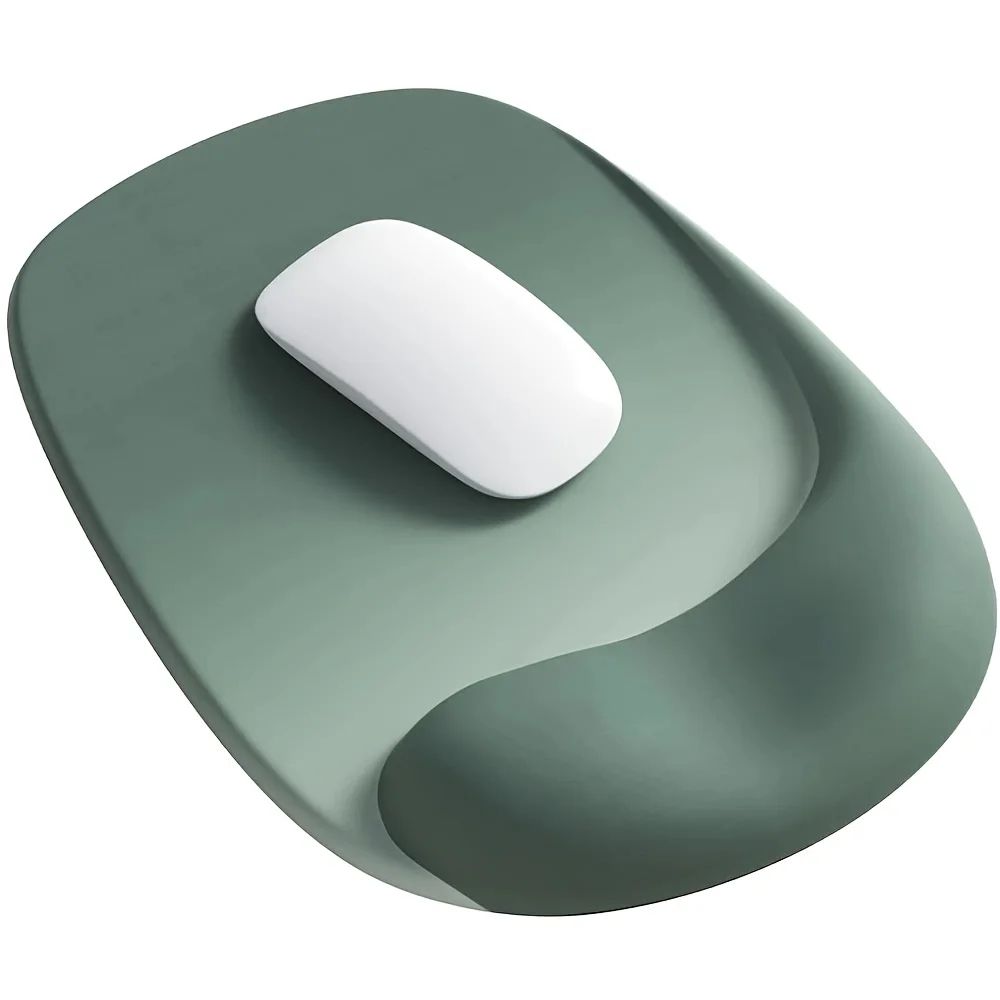 Ergonomic Mouse Pad With Gel Wrist Support Non Slip Base 0