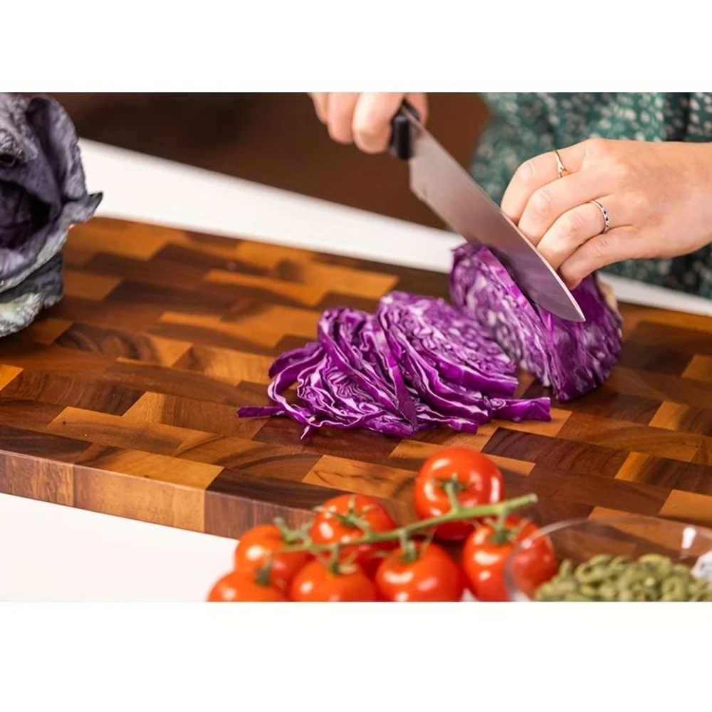 Large Wooden Chopping Board Heavy Duty Cutting Board 4