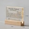 Acrylic Periodic Table Display Science Desk Decor Ornament 5
