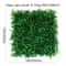 Artificial Boxwood Grass Wall Panels Set For Green Decor 1