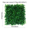 Artificial Boxwood Grass Wall Panels Set For Green Decor 1