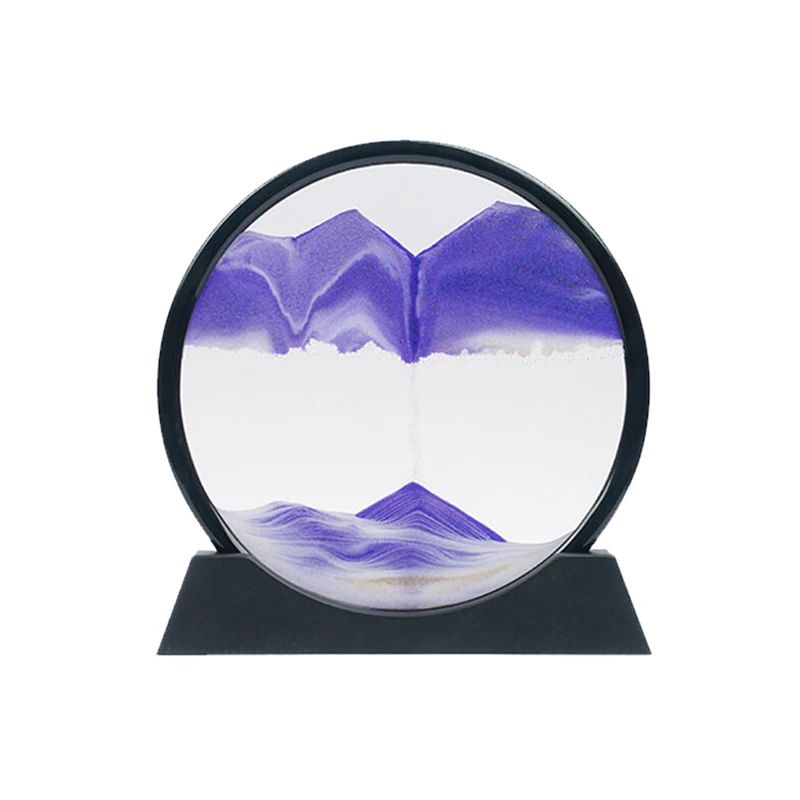 3D Moving Sand Art Hourglass Decor 9