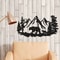 Rustic Bear Metal Wall Art Cabin Decor 6