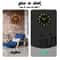 Nordic Wooden Luminous Wall Clock Silent Night Light 6