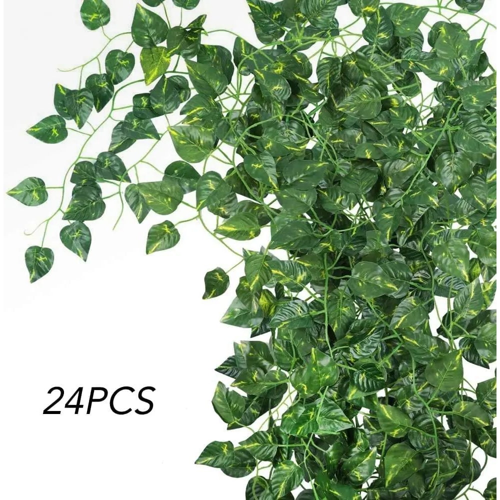 Artificial Ivy Leaves Garland Hanging Greenery Decor 6