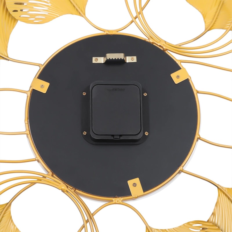 Luxury Modern Gold Wall Clock Large Decorative Art 8