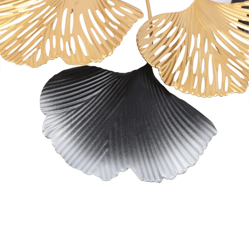 Luxury Modern Gold Wall Clock Large Decorative Art 9