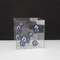 Modern Acrylic Sphere Decor In Square Display Case 9