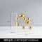Modern Acrylic Sphere Decor In Square Display Case 11