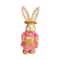 Easter Bunny Cattail Ornament Rustic Home Decor 8