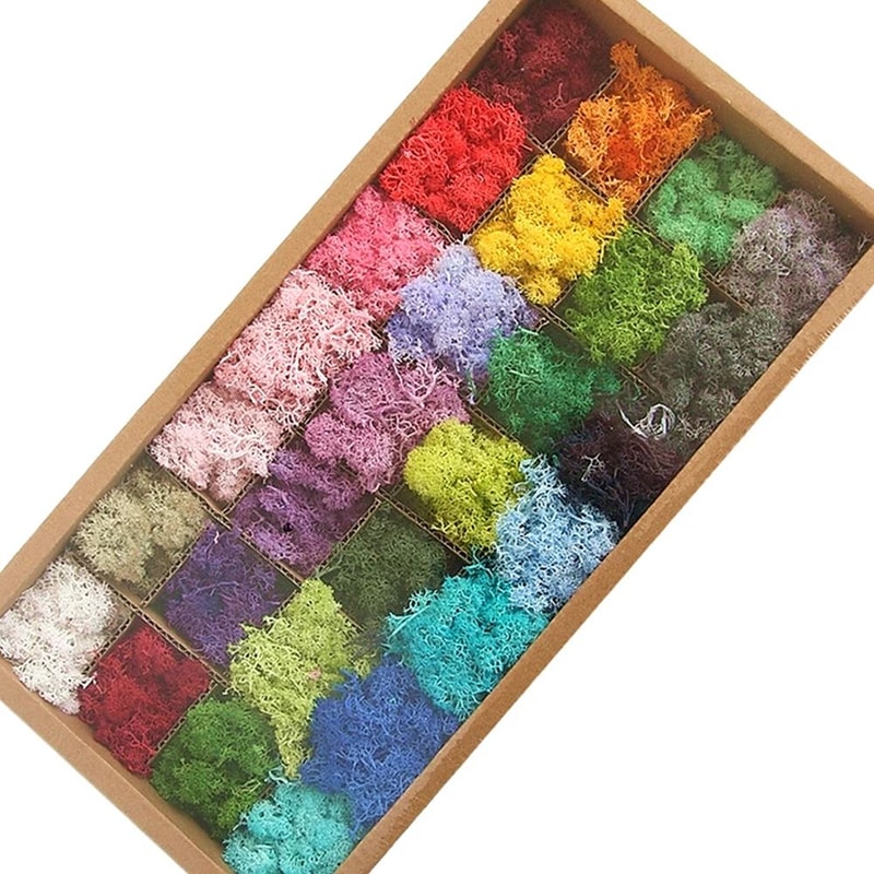 200g Artificial Moss Grass For DIY Crafts And Home Decor 7