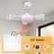 Modern LED Ceiling Fan With Remote Control And Adjustable Speed 7