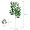 10PCS Artificial Italian Ruscus Greenery Stems For Decor 10