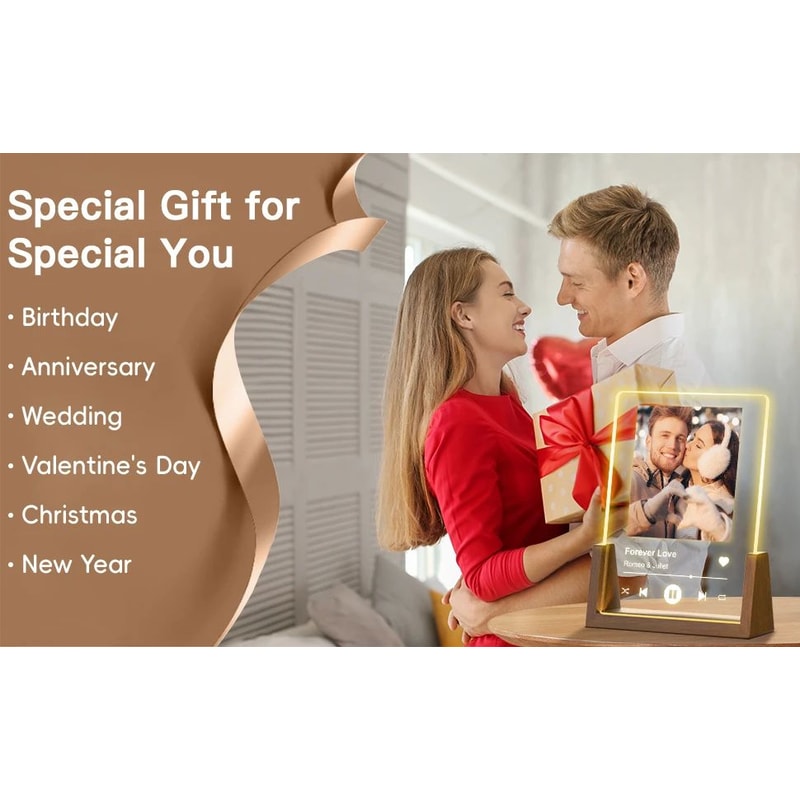 Personalized Spotify Acrylic Photo Lamp 6