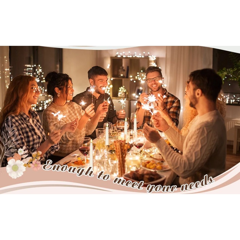 Flameless LED Taper Candles Set With Flickering Light 9