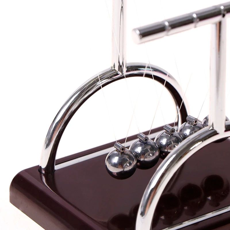 Newton Cradle Metal Pendulum Desk Decor 6