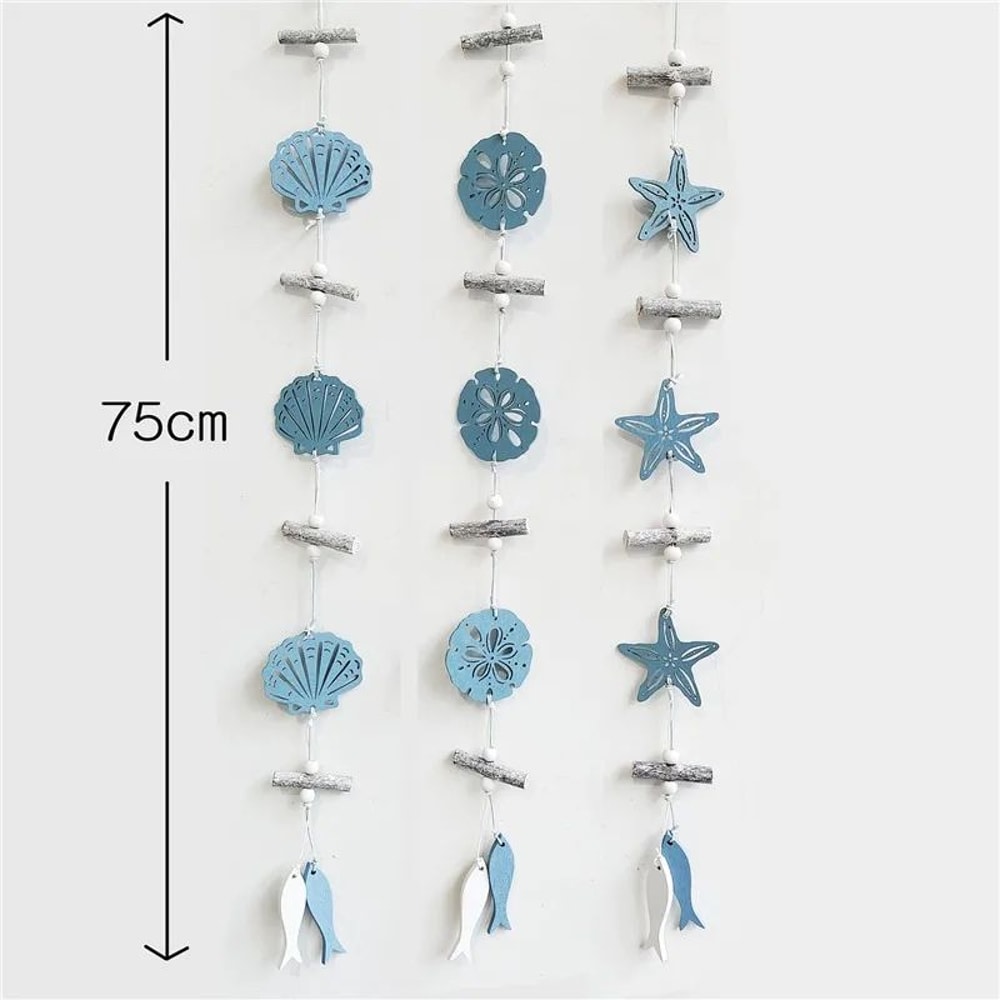 Nautical Fishing Net Wall Hanging Decor 12