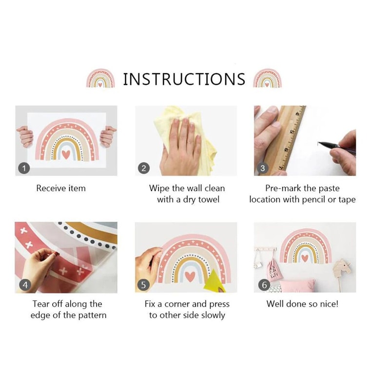 Elegant Floral Toilet Door Sticker Waterproof Vinyl Decor 4