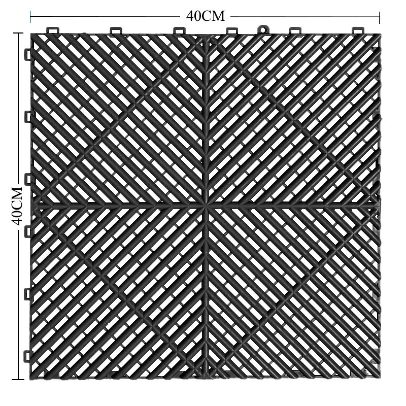 Interlocking Garage Floor Tiles Portable Outdoor Flooring 6