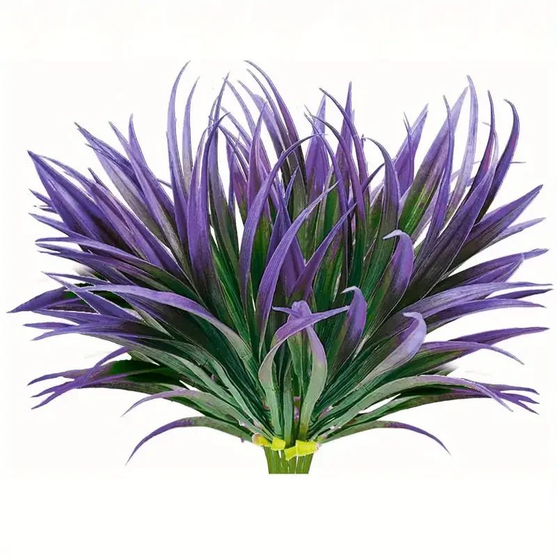 UV Resistant Artificial Outdoor Plants Tall Grass Set 10