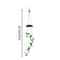 Solar LED Hummingbird Wind Chimes Color Changing Garden Decor 6