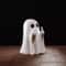 Funny Middle Finger Ghost Figurine Cute Halloween Decor 0
