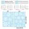 Christmas Snowflake Window Stickers Winter Wall Decor 7