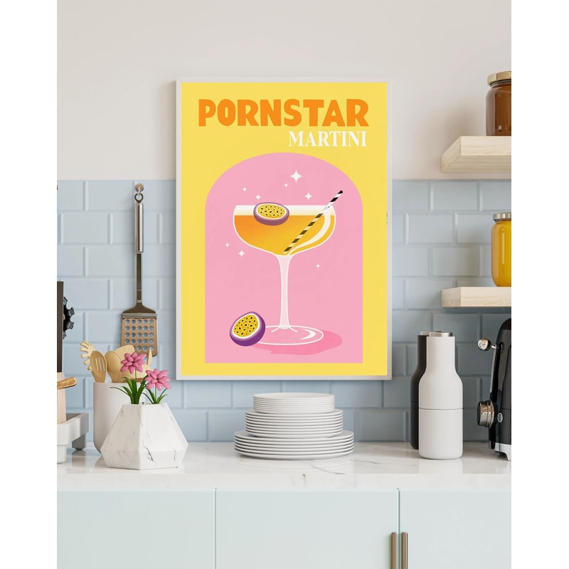 Colorful Cocktail Canvas Wall Art Prints 3