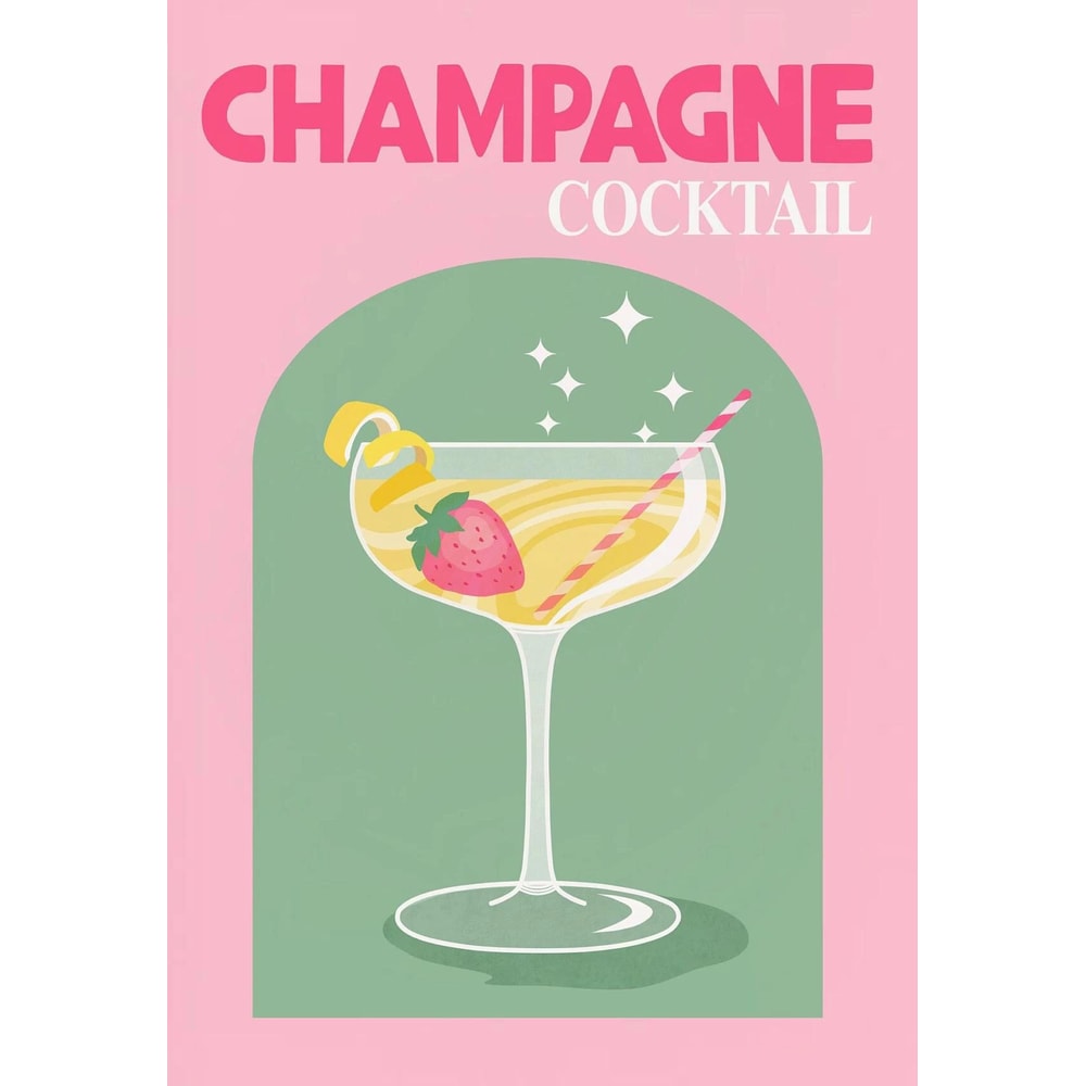 Colorful Cocktail Canvas Wall Art Prints 7