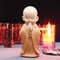 Cute Mini Monk Buddha Resin Figurine 8
