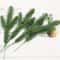 Artificial Pine Needle Branches Christmas Decor Set 12