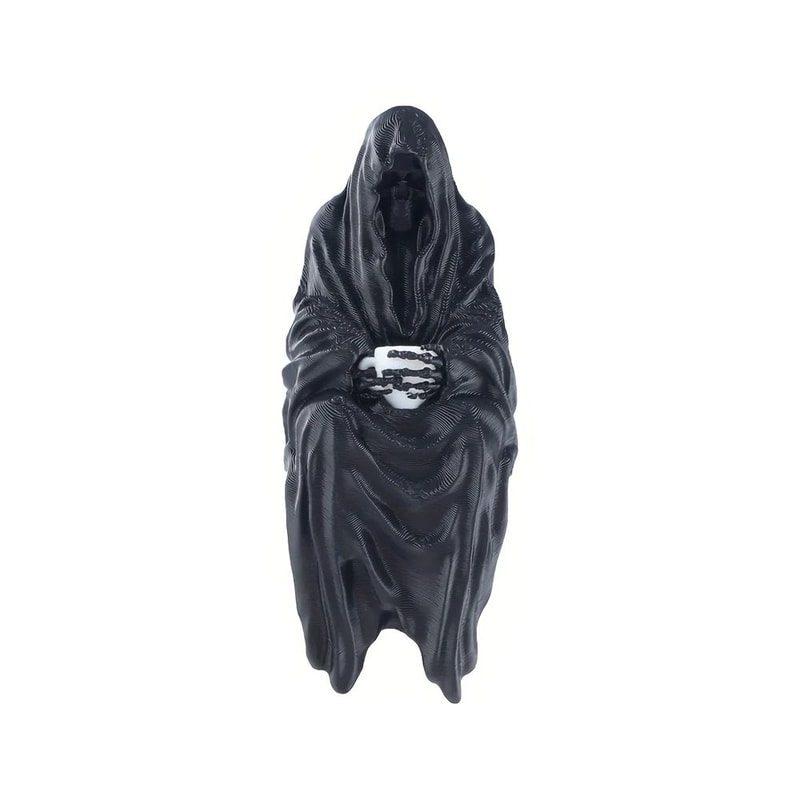Gothic Hooded Cloaked Statue Decor 7