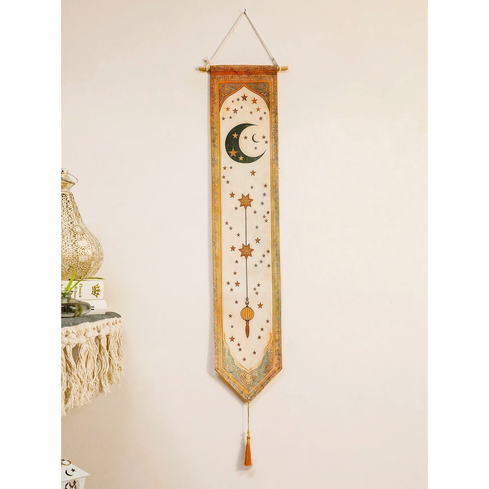 Ramadan Eid Mubarak Moon Lantern Wall Banner 7