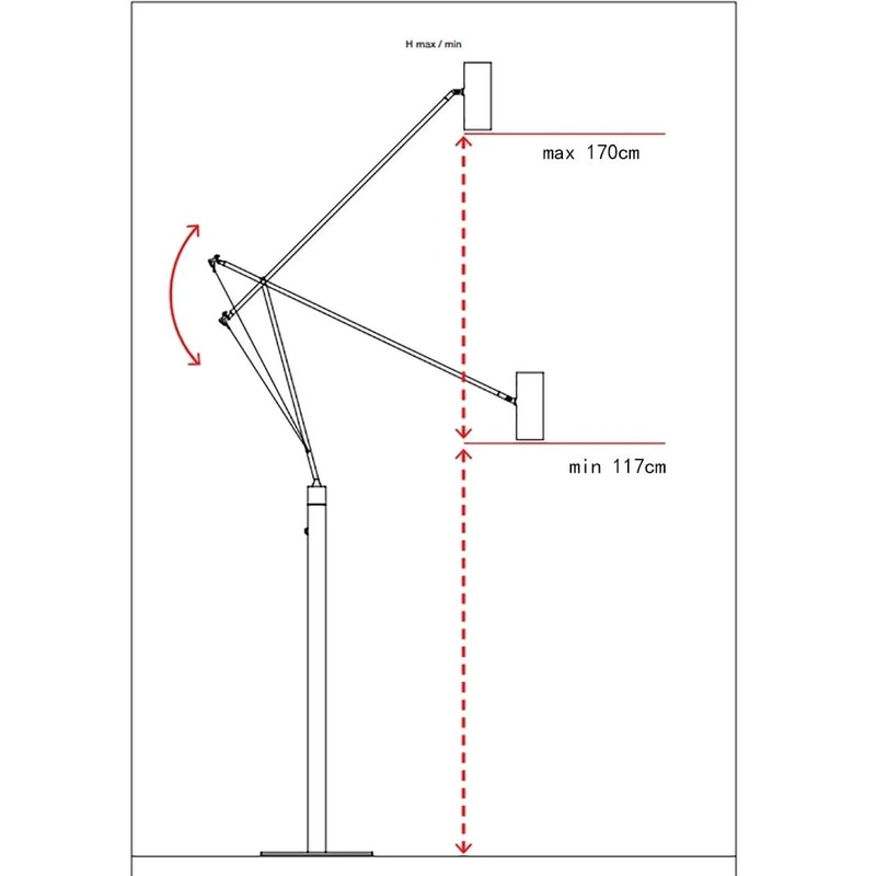 Nordic Colorful Adjustable Floor Lamp 6