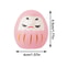 Mini Ceramic Daruma Doll Lucky Charm 5
