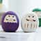 Mini Ceramic Daruma Doll Lucky Charm 8
