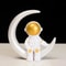 4pcs Astronaut Figurine Space Decor Set 5