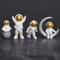 4pcs Astronaut Figurine Space Decor Set 8