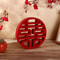 Chinese Double Happiness Wood Decor 7