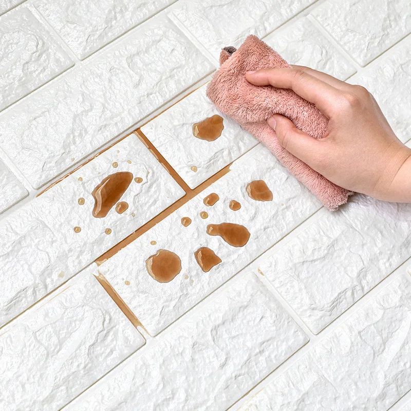 3D Brick Wall Sticker Set Self Adhesive Panels 2