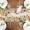 Sunflower Daisy Linen Table Runner Farmhouse Decor 2