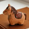 Handmade Wooden Horse Figurine Rustic Decor 10
