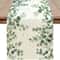 Green Eucalyptus Leaf Table Runner Decor 3