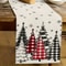Retro Plaid Christmas Tree Table Runner 5
