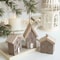 Wooden Christmas House Hanging Ornament 2