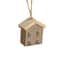 Wooden Christmas House Hanging Ornament 4