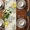 Eucalyptus Lemon Linen Table Runner Decor 2